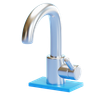 faucet 3d logo