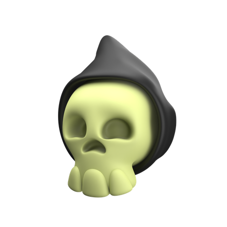 Crâne de faucheuse  3D Icon