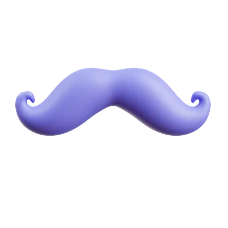 Fausse moustache  3D Icon