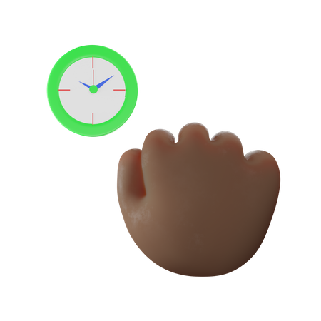 Faust Handbewegung  3D Icon