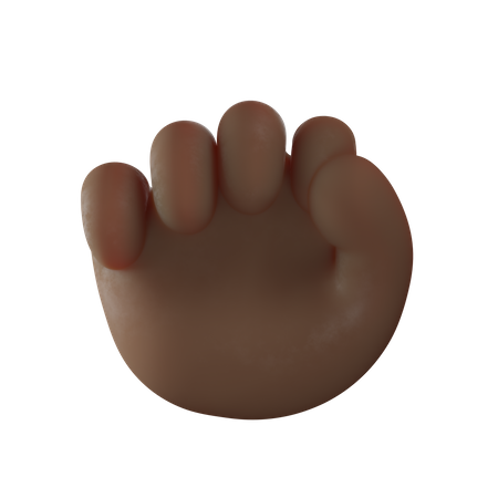 Faust Handbewegung  3D Icon