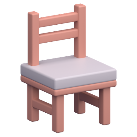 Fauteuil  3D Icon