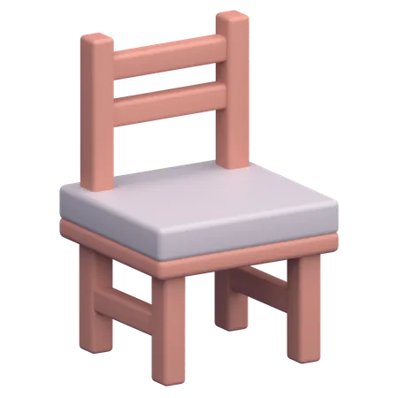 Fauteuil  3D Icon