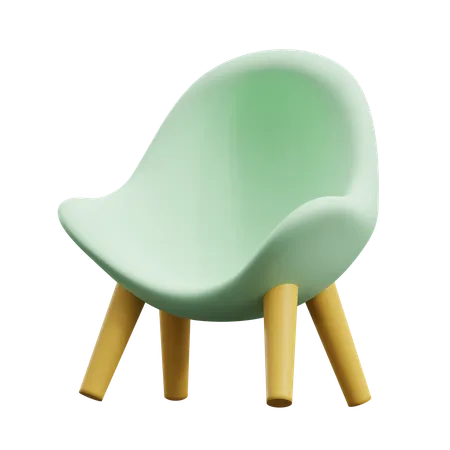 Fauteuil  3D Icon