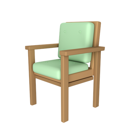 Fauteuil  3D Icon