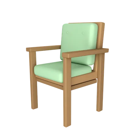 Fauteuil  3D Icon