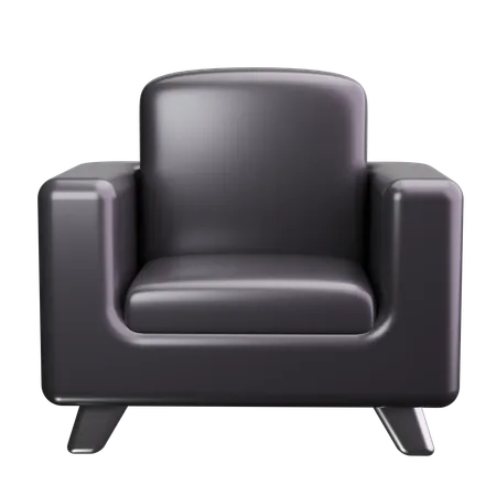 Fauteuil  3D Icon