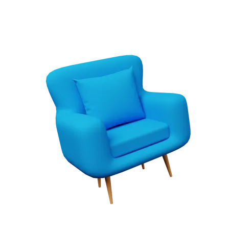 Fauteuil  3D Illustration