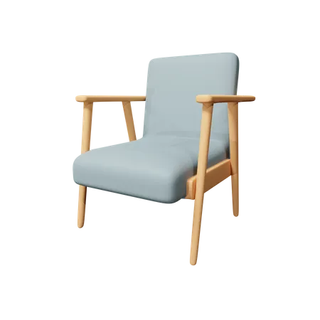 Fauteuil  3D Icon