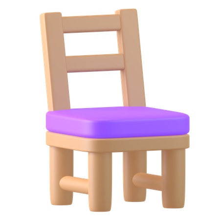 Fauteuil  3D Icon