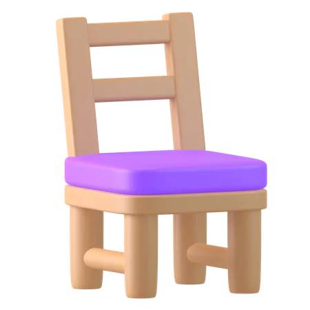 Fauteuil  3D Icon