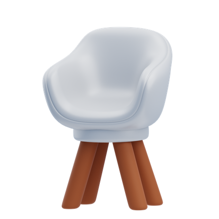 Fauteuil  3D Icon