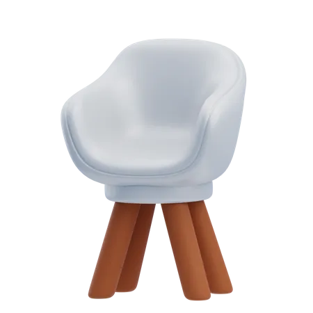 Fauteuil  3D Icon