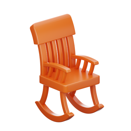 Fauteuil à bascule  3D Icon