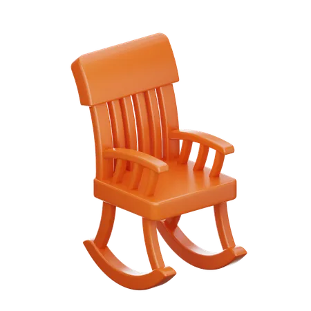 Fauteuil à bascule  3D Icon