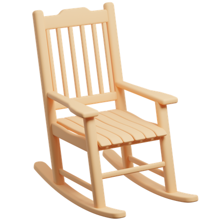 Fauteuil à bascule  3D Icon