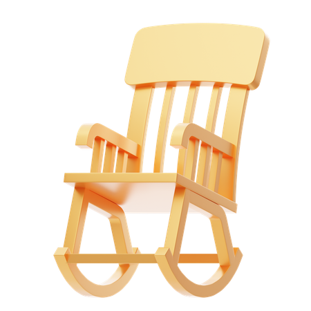 Fauteuil à bascule  3D Icon