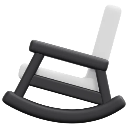 Fauteuil à bascule  3D Icon