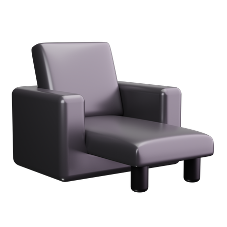 Fauteuil inclinable  3D Icon