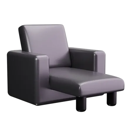 Fauteuil inclinable  3D Icon