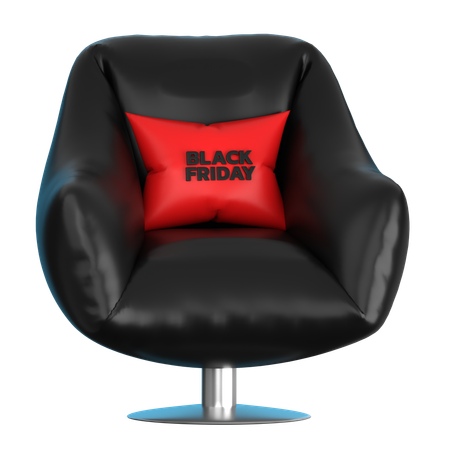 Fauteuil relax black friday  3D Icon