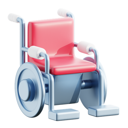 Fauteuil roulant  3D Icon