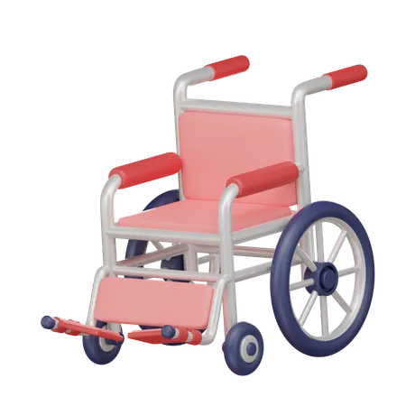 Fauteuil roulant  3D Icon