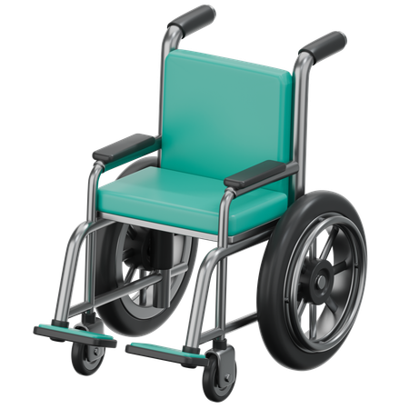 Fauteuil roulant  3D Icon