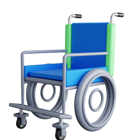 Fauteuil roulant  3D Icon