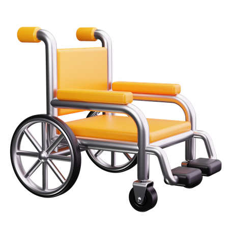 Fauteuil roulant  3D Icon