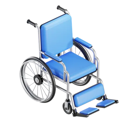 Fauteuil roulant  3D Illustration