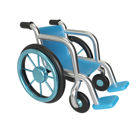 Fauteuil roulant  3D Illustration