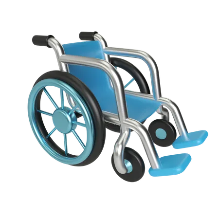 Fauteuil roulant  3D Illustration