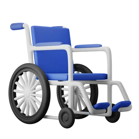 Fauteuil roulant  3D Illustration