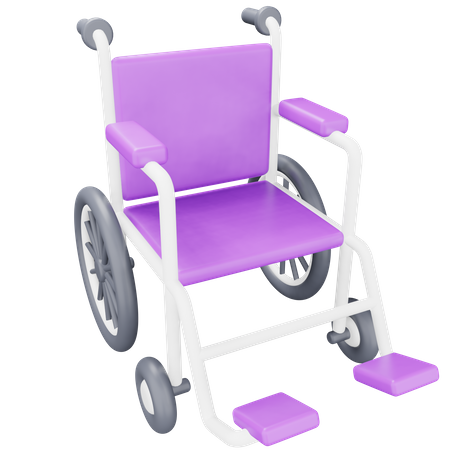 Fauteuil roulant  3D Icon