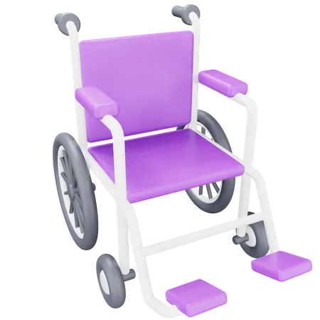 Fauteuil roulant  3D Icon