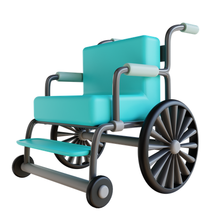 Fauteuil roulant  3D Icon