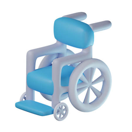 Fauteuil roulant  3D Icon