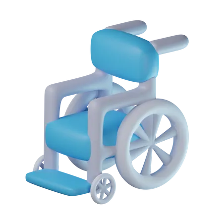 Fauteuil roulant  3D Icon