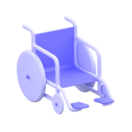 Fauteuil roulant  3D Icon