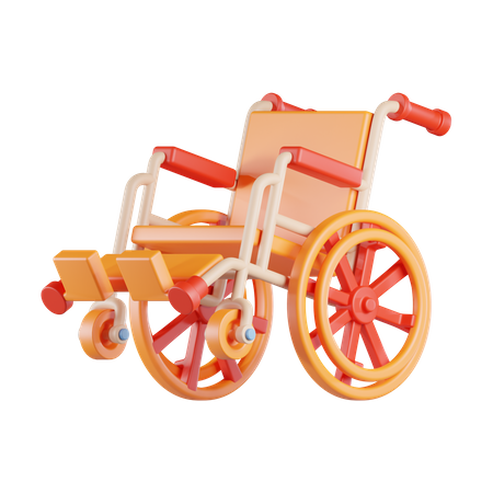 Fauteuil roulant  3D Icon