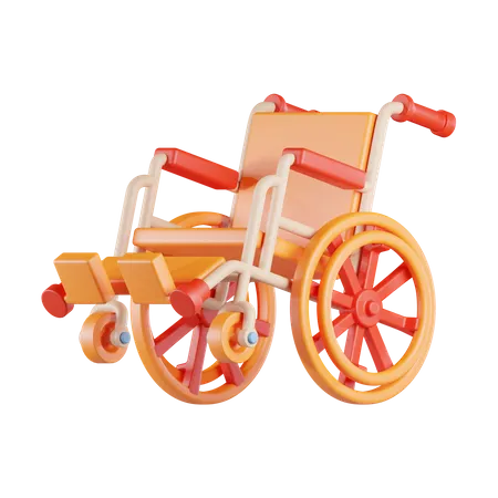 Fauteuil roulant  3D Icon