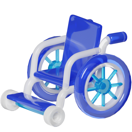 Fauteuil roulant  3D Icon