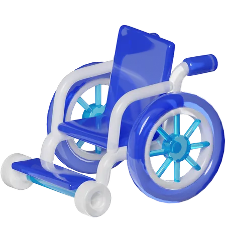 Fauteuil roulant  3D Icon