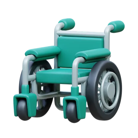 Fauteuil roulant  3D Icon