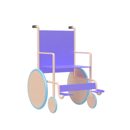 Fauteuil roulant  3D Icon