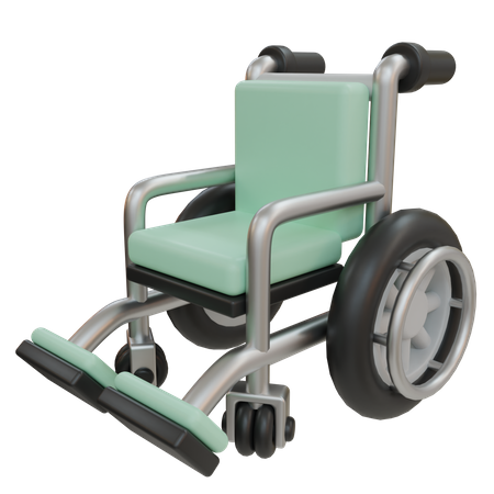 Fauteuil roulant  3D Icon