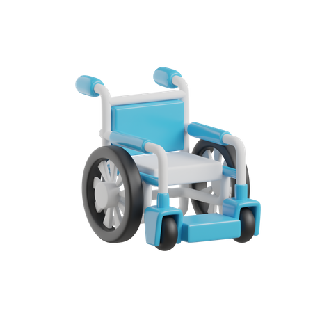 Fauteuil roulant  3D Icon