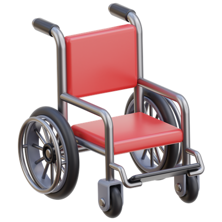 Fauteuil roulant  3D Icon