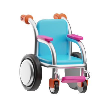 Fauteuil roulant  3D Icon